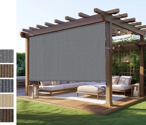 Outdoor roller shade exterior - outdoor,